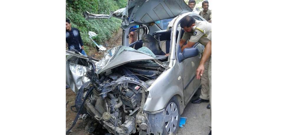 Two died in road accident near sirmour