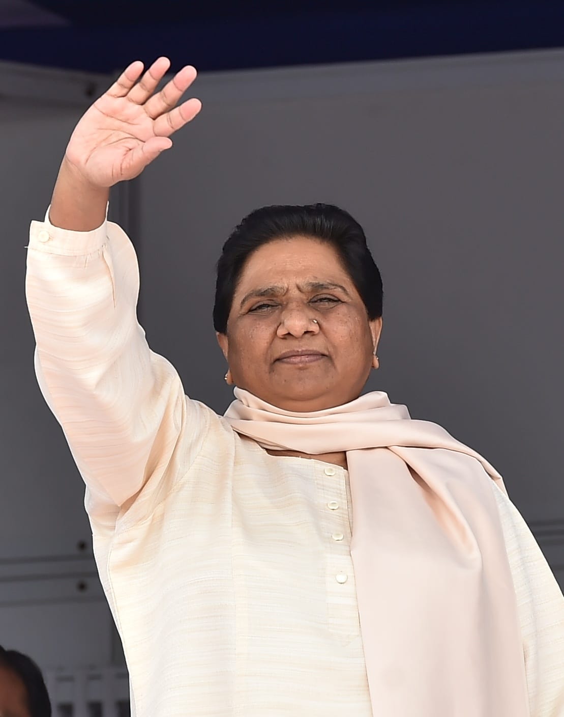 BJP utilising religion for election gain says mayawati.