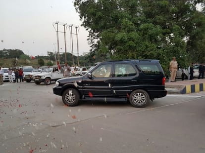Prime minister narendra modi in Lucknow.