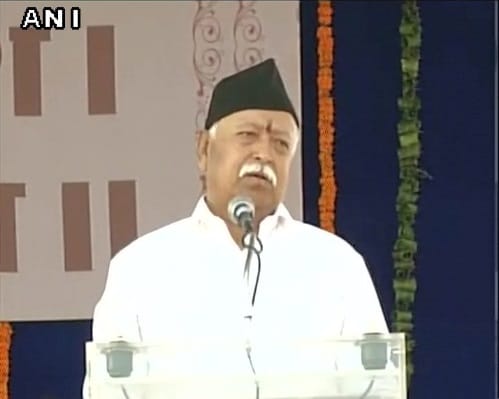 Mohan Bhagwat supported modi govt