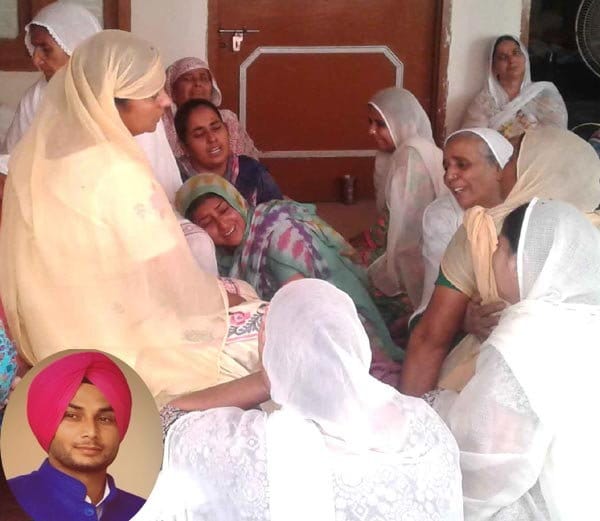 nri boy killed with weapons due to dispute on bike parking in tarantaran of amritsar
