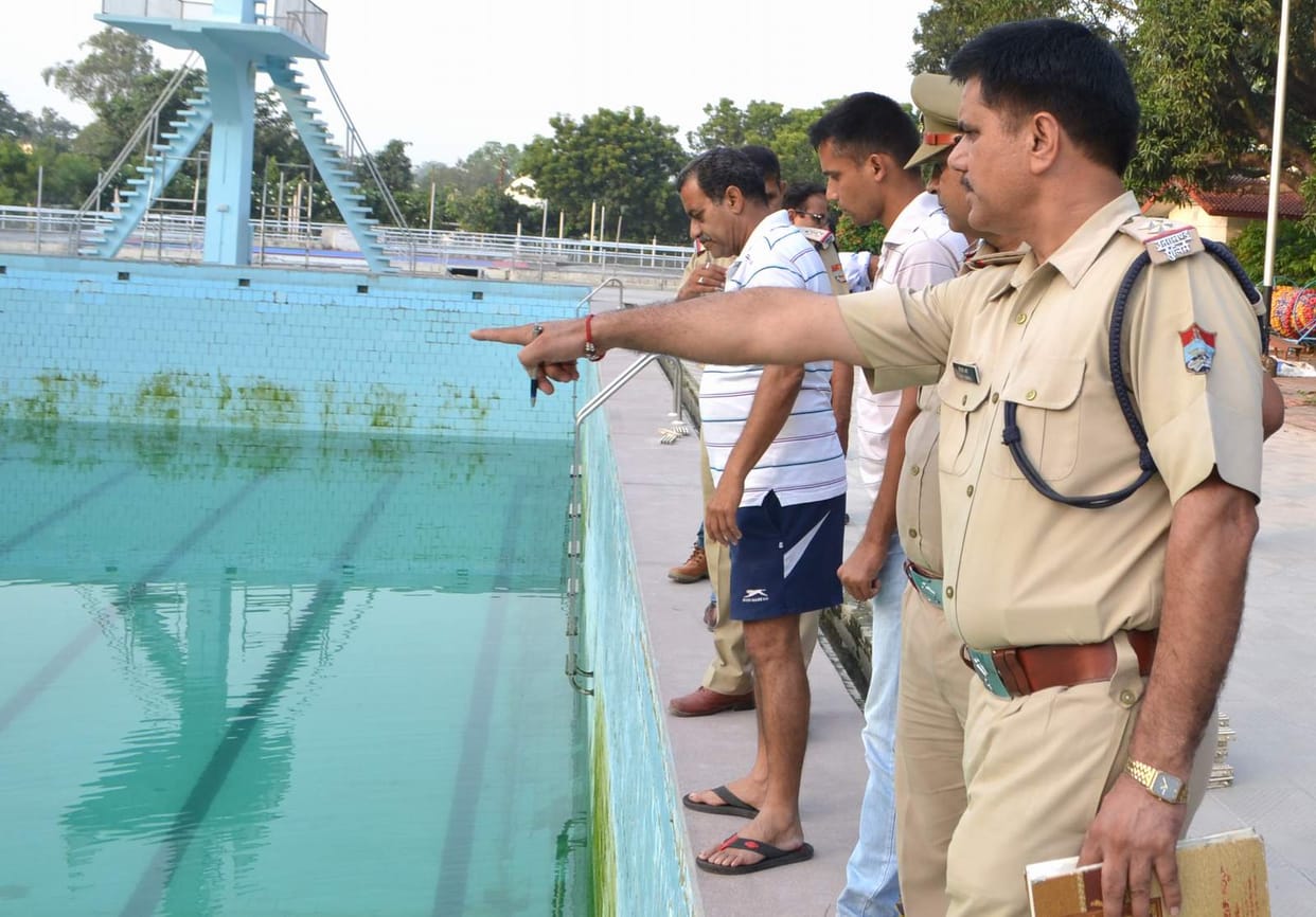 boy drowned in IIt swimming pool
