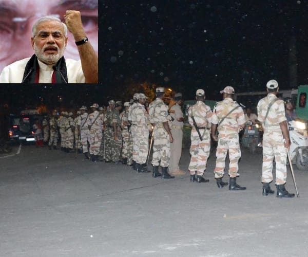 security of prime minister modi in Lucknow.