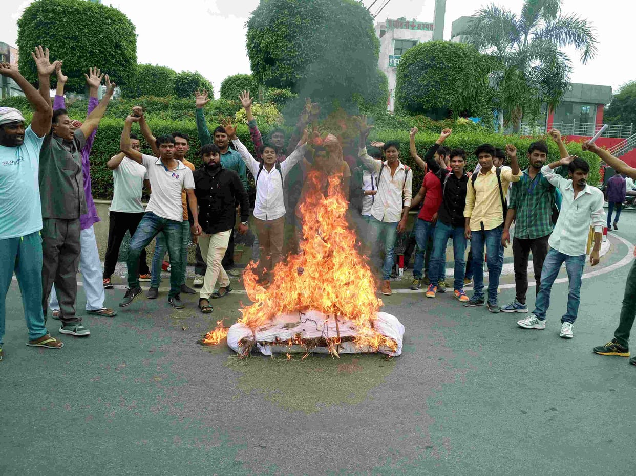 bhupendra singh hudda, ashok tanwar, hudda, congress, protest, protest against
