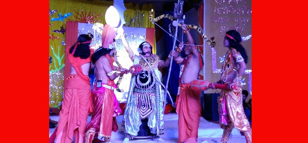 Kumbhakarna the last day, the slaughter staged meghanaath and Ahiravan