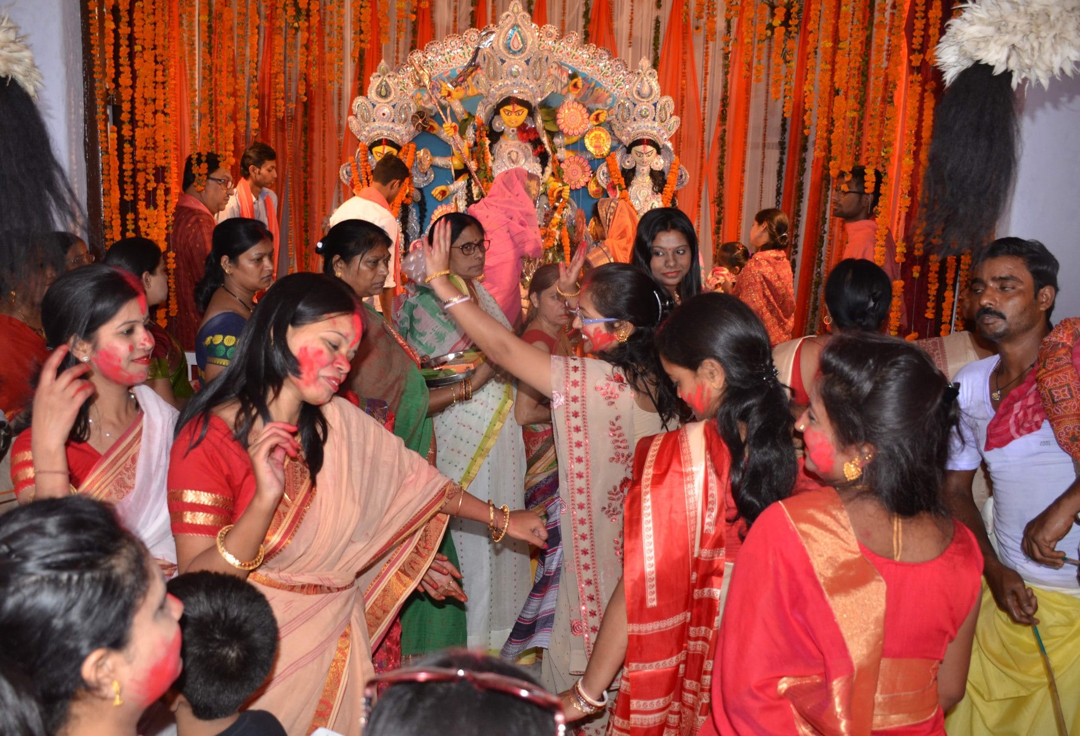 sindoor khela in dehradun.