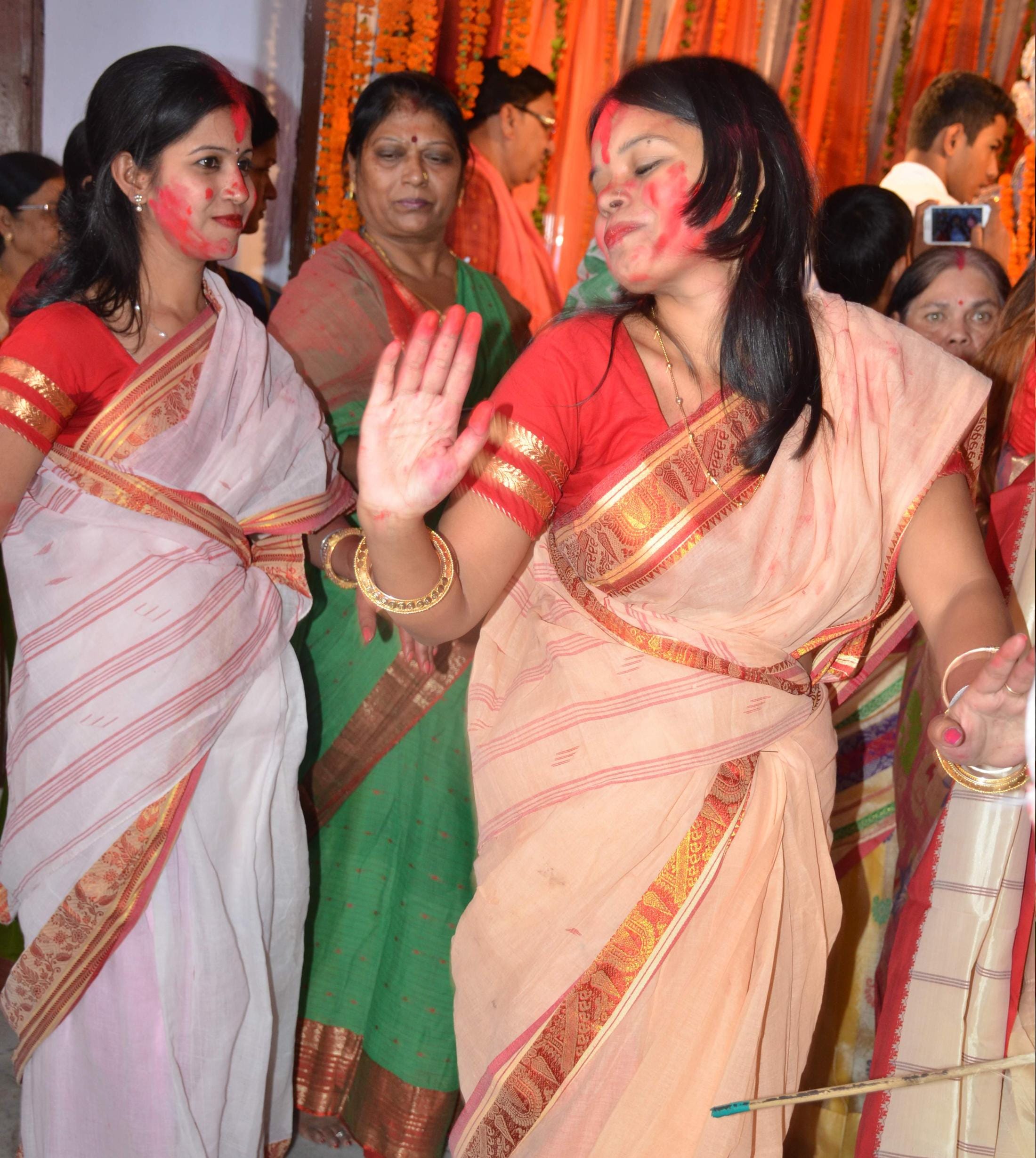 sindoor khela in dehradun.