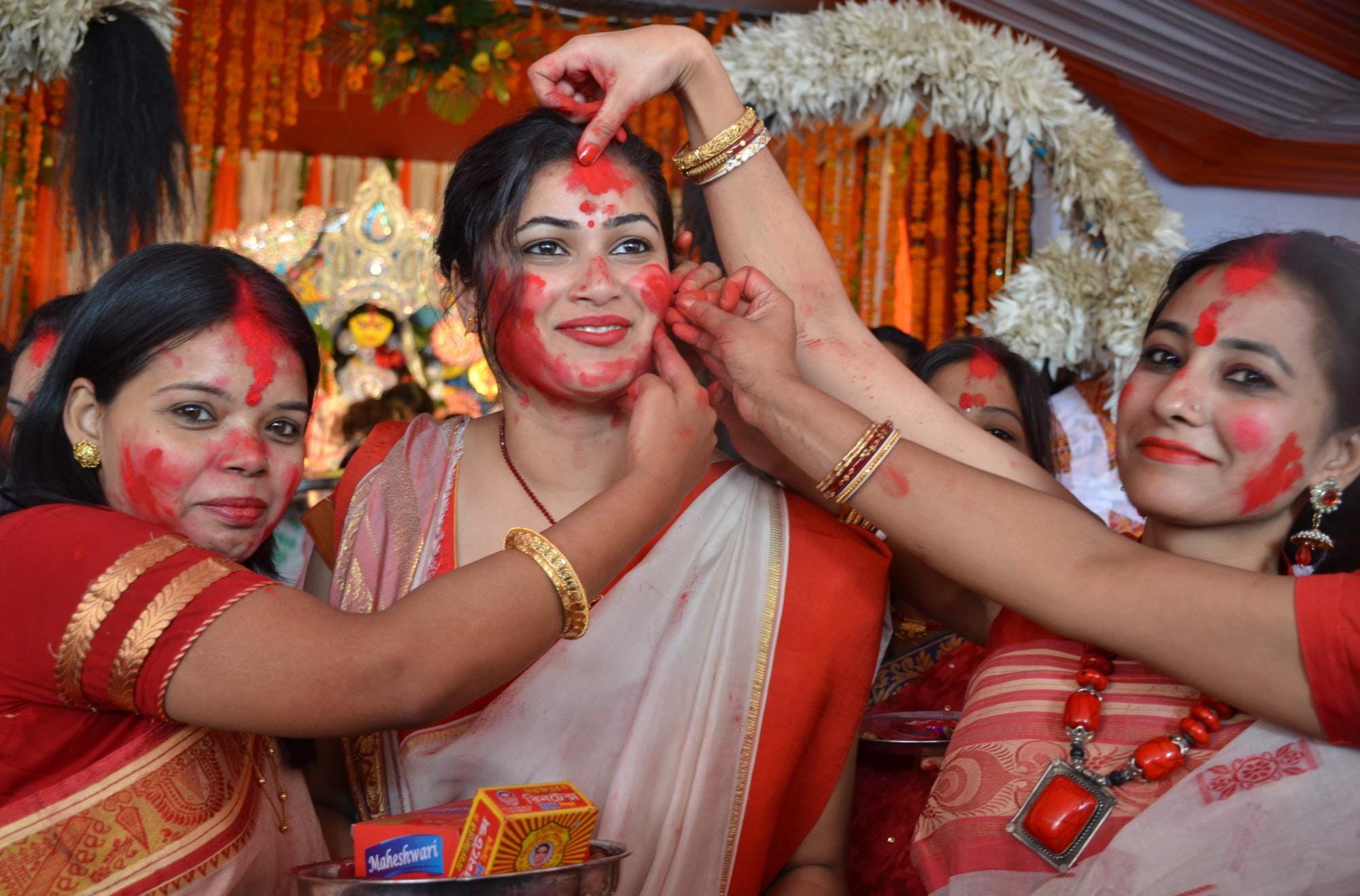 sindoor khela in dehradun.