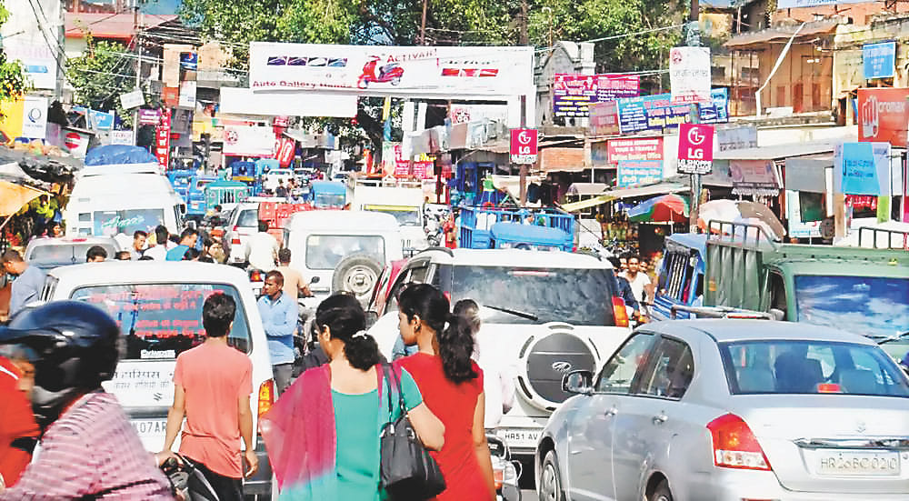 No freedom from State Highway under construction on the jam