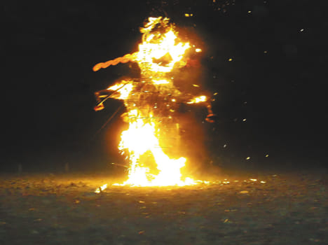 The festival celebrated enthusiasm Vijayadashmee