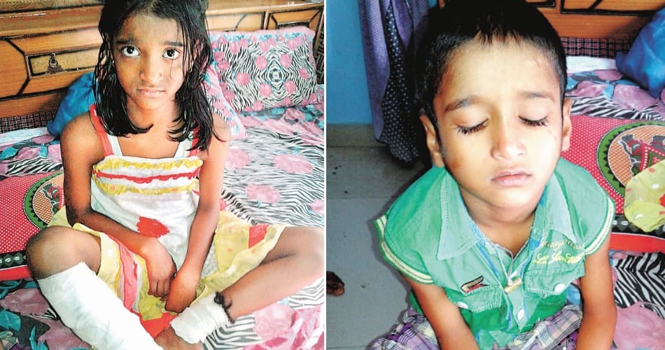 father died in fire incident, who will fulfill two little daughters dreams