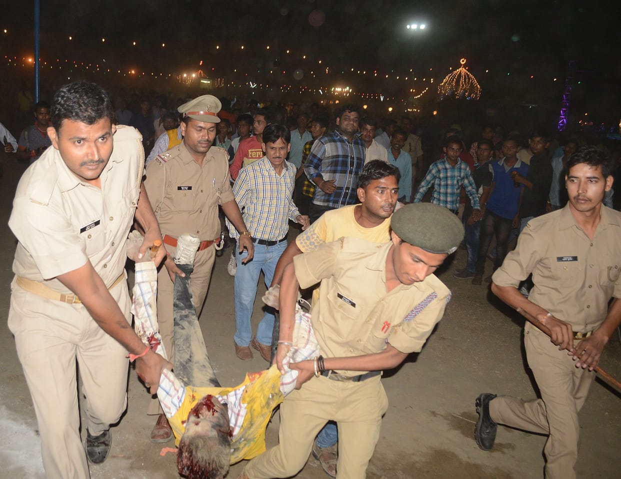 civil defence warden dien in ramleela mela raout 