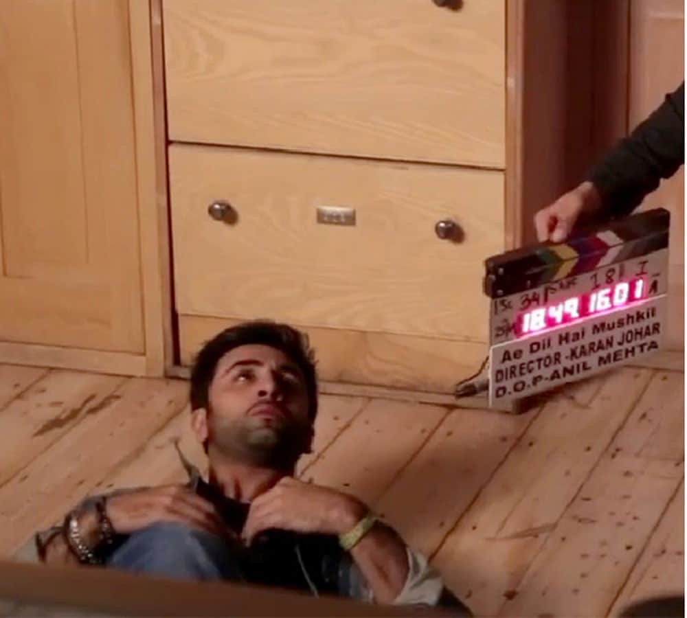 unseen pics from ae dil hai mushkil film set