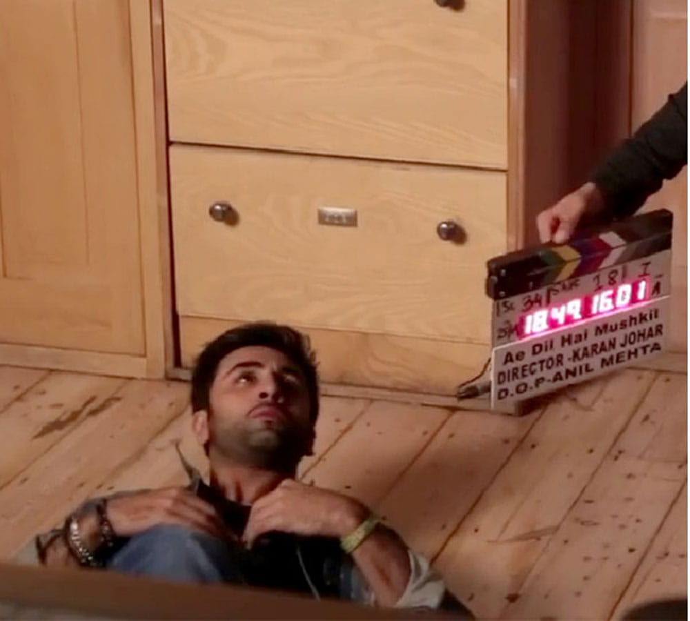 unseen pics from ae dil hai mushkil film set