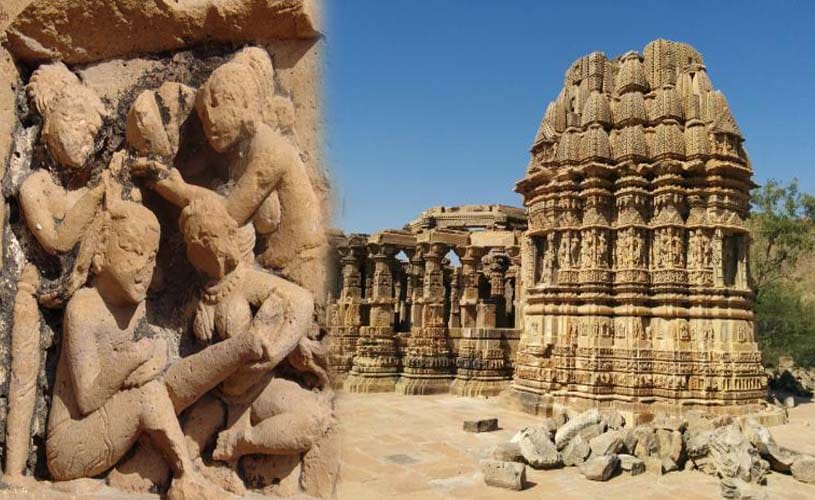 Kiradu Temple that turns humans into stones