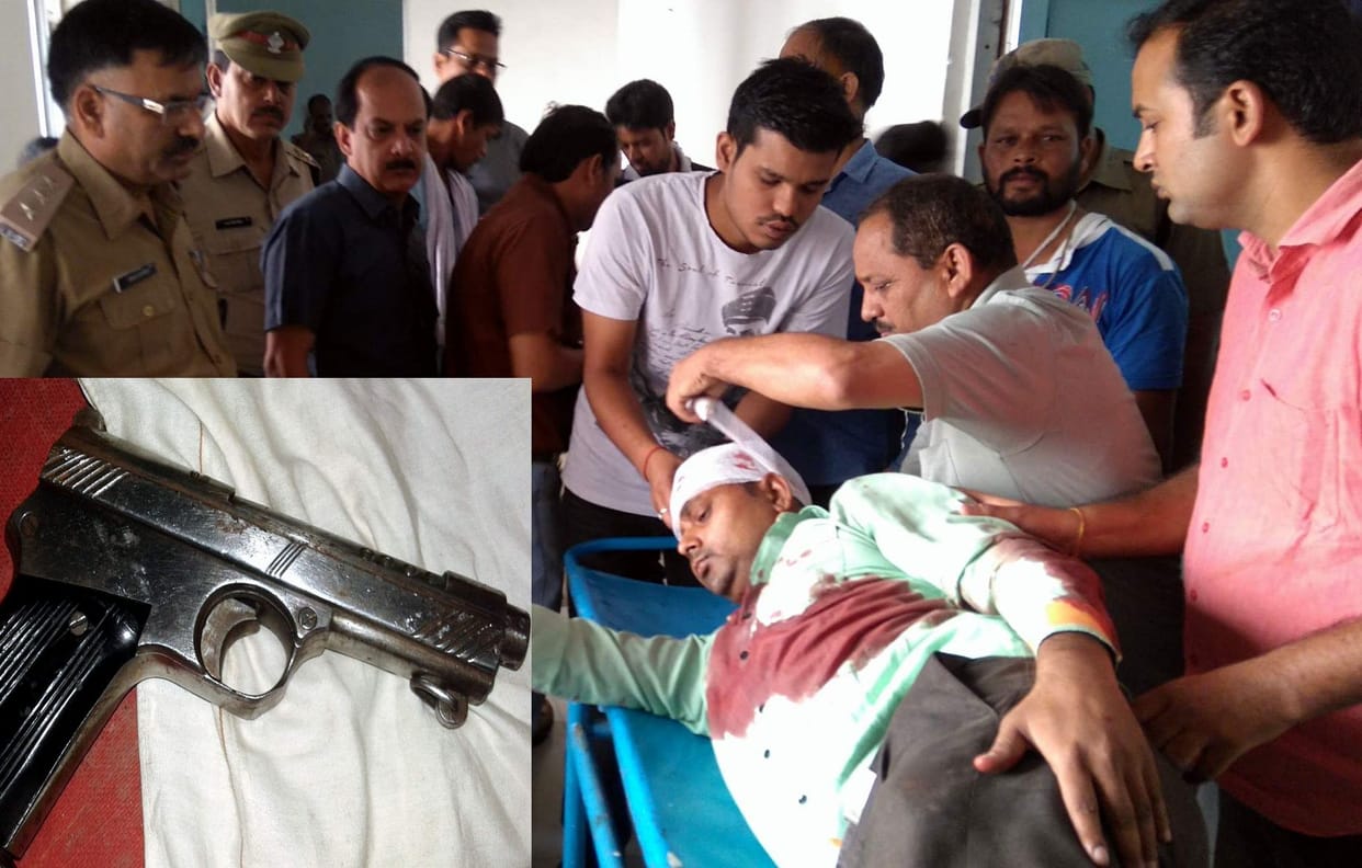 firing and loot in rishikesh.