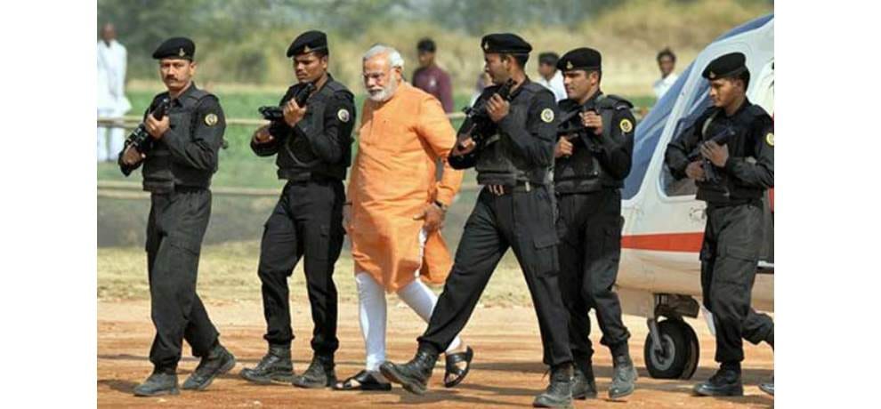 NSG team visited mandi to check security for pm modi rally