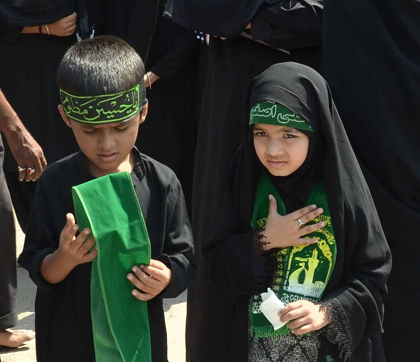 pictures of muharram juloos in lucknow