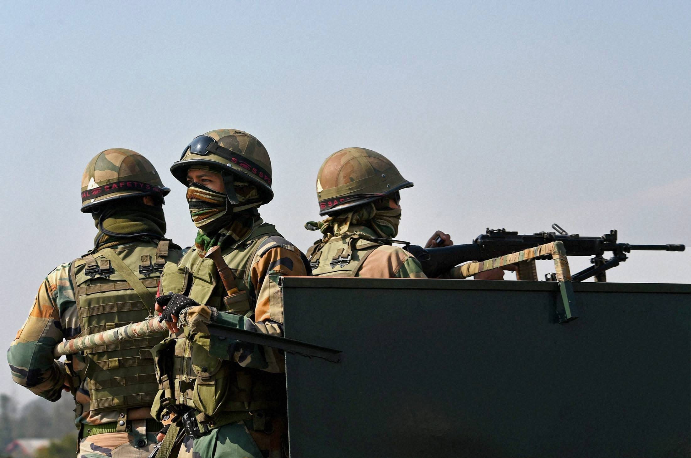 photo gallery of pampore encounter 