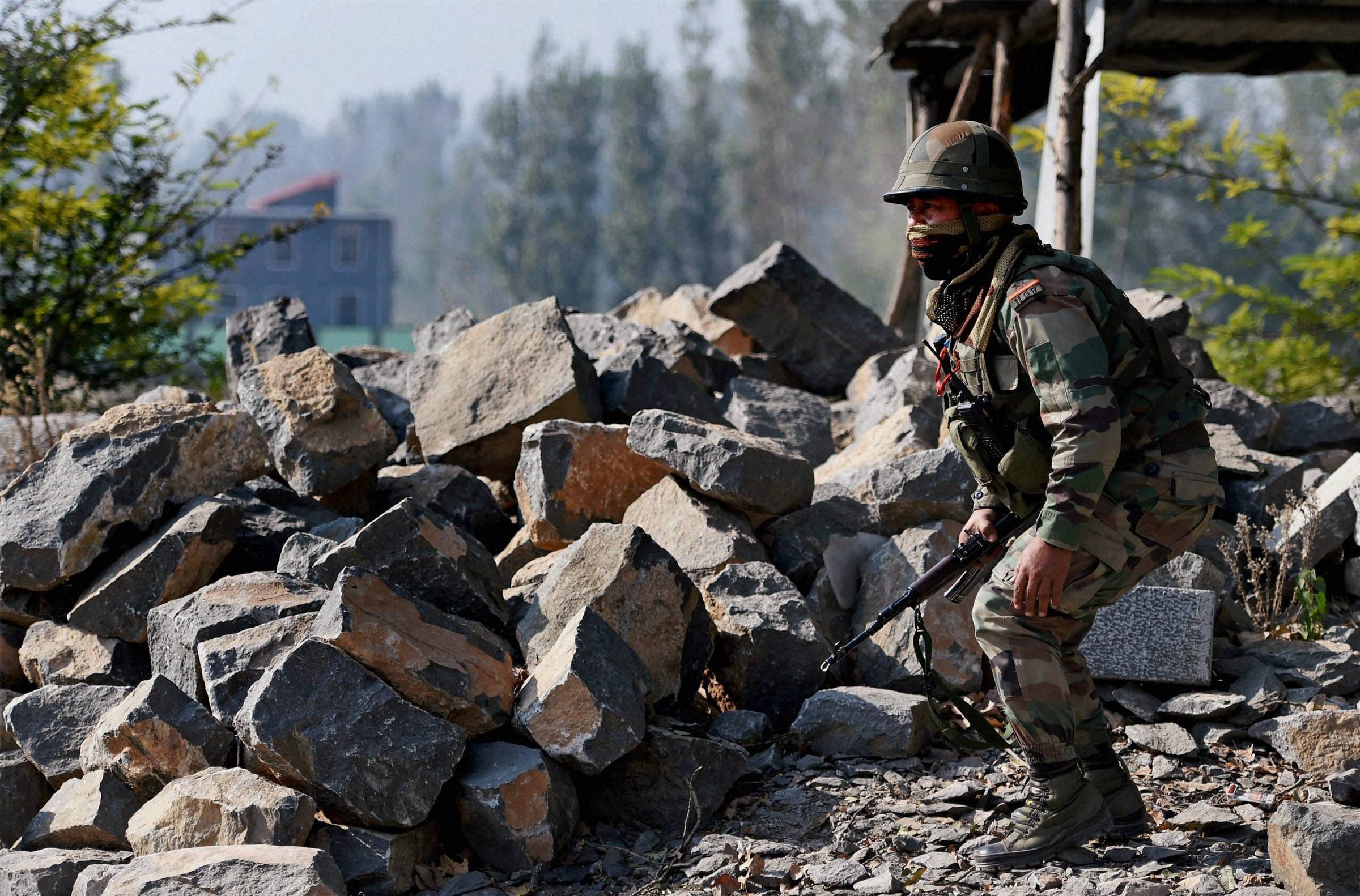 photo gallery of pampore encounter 
