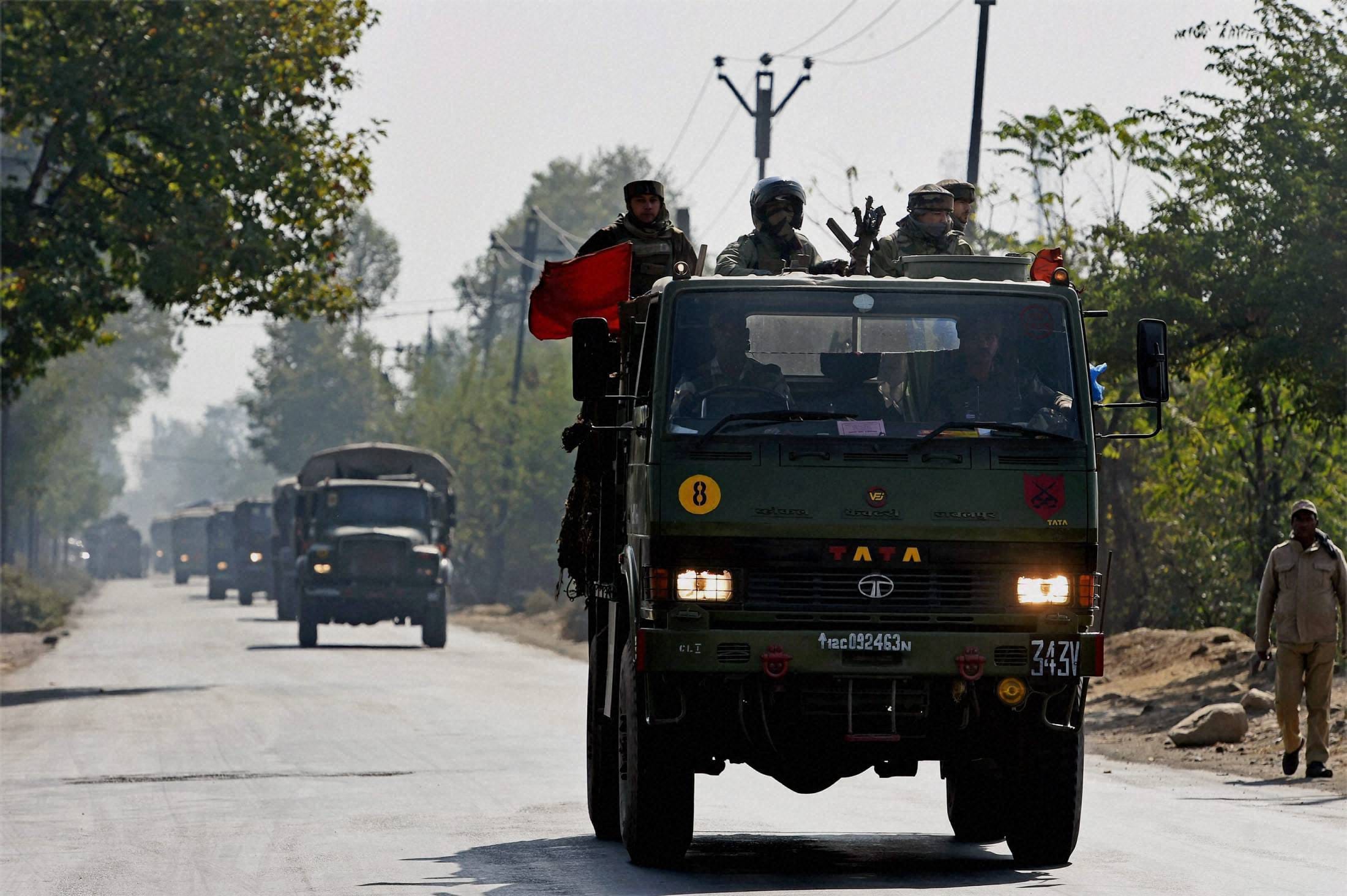 story of indian army regiment in kashmir