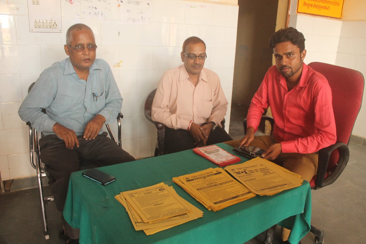 organise stall for prevention of dengu 