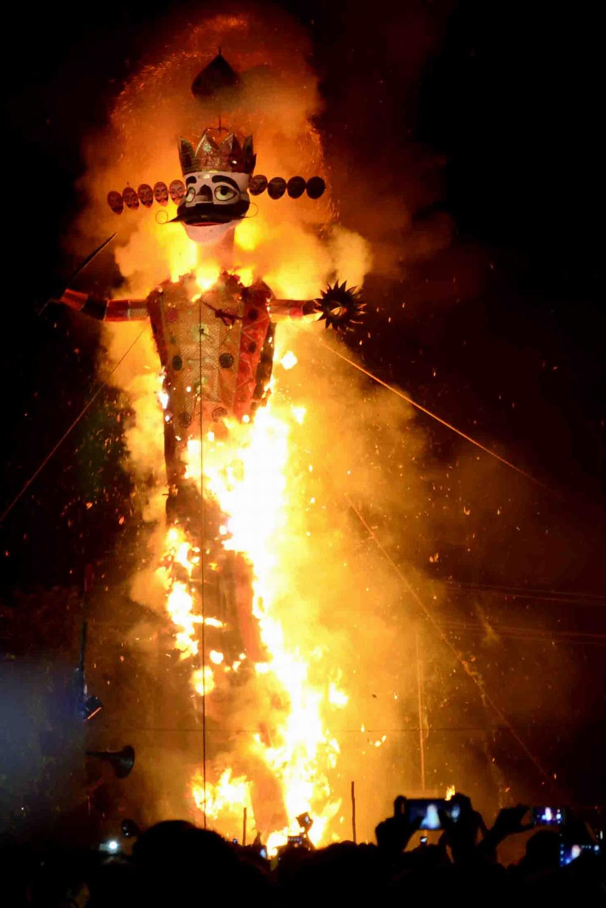 Ravana was shattered ego