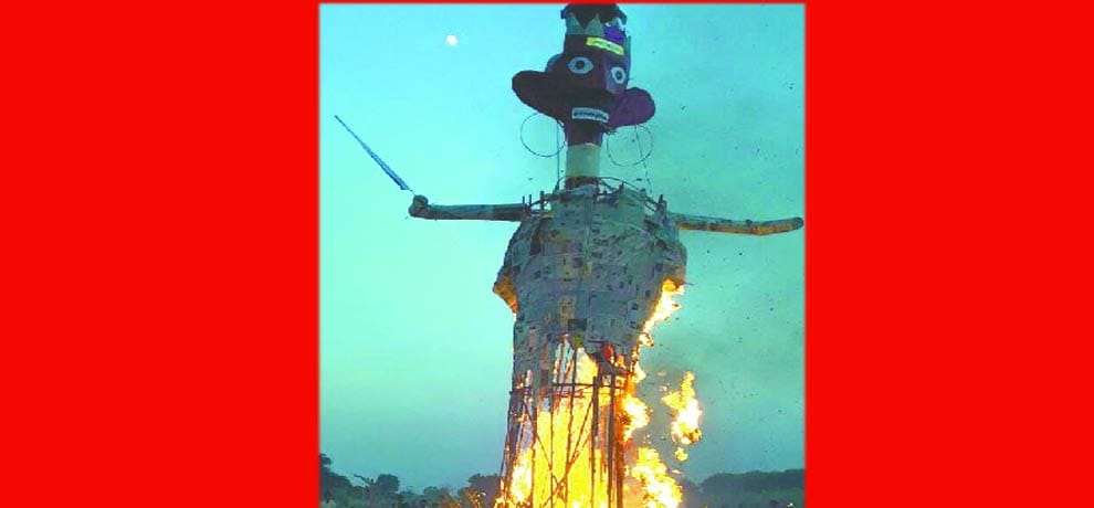 Even after a day of Dussehra Ravana is burnt, due Know