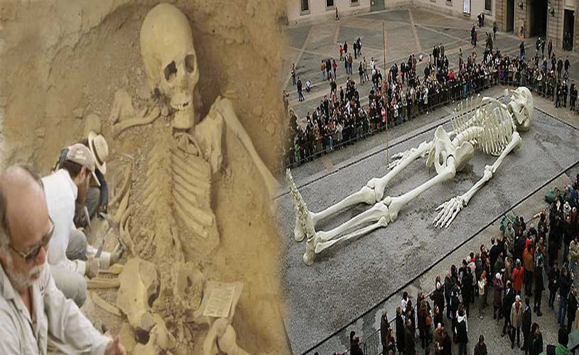 viral truth of 22 feet Giant Ghatotkacha Skeleton 