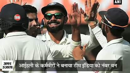 Nation rejoices after India crushes Kiwis to become No. 1 Test team 