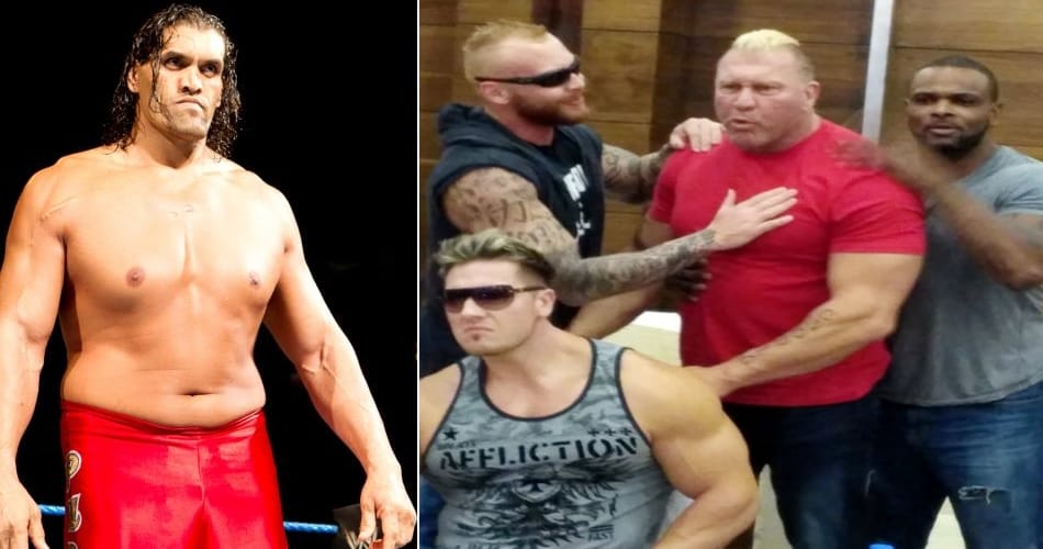 wrestler brody steele open challange to wwe champion the great khali after beaten in hotel room