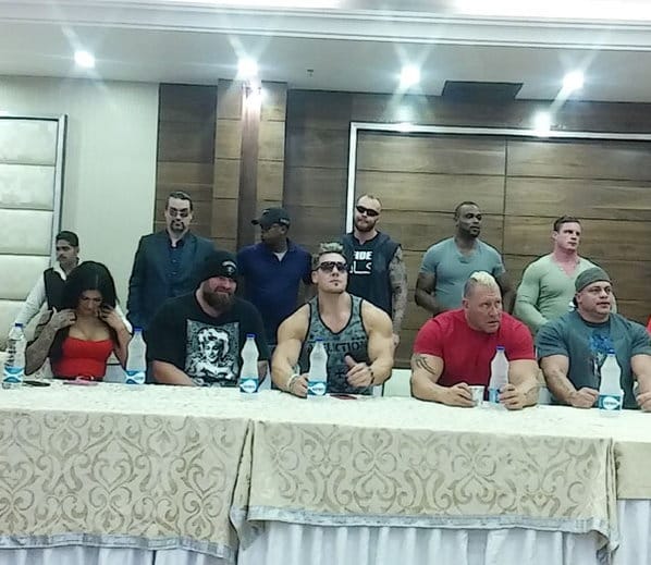 wrestler brody steele open challange to wwe champion the great khali after beaten in hotel room