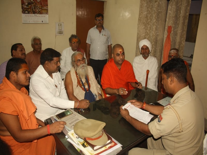 agression over comment on god