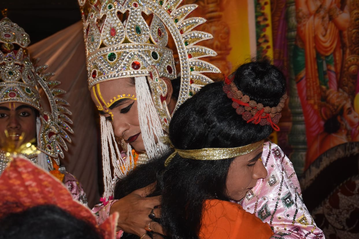 bharat wept when met to ram