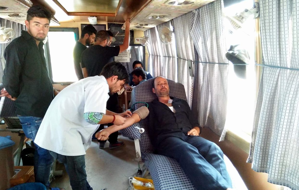 blood donation at moharram.