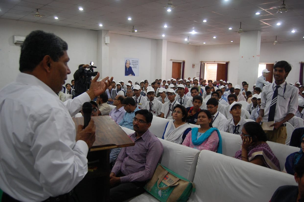Inspire camp in MPPG college