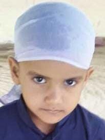 Combine crushed by the death of seven-year-old innocent