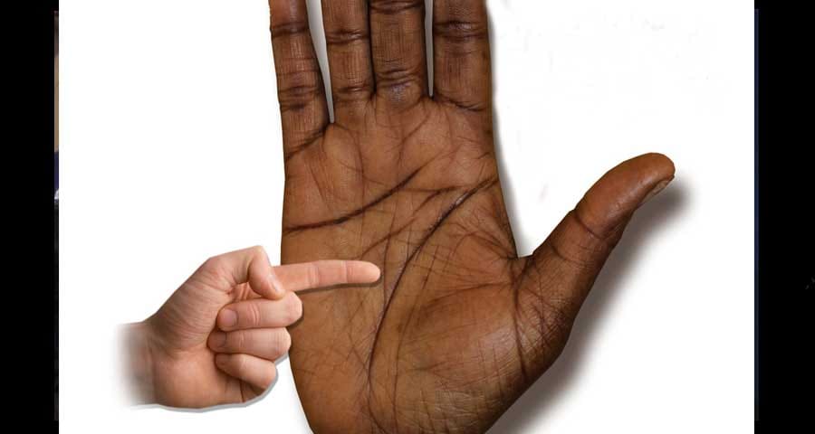 success and money from fate line in palmistry