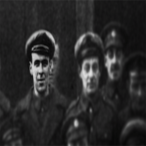 aircraft mechanic Freddy Jackson ghost in a group photo