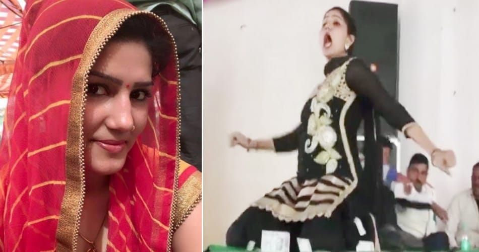 haryanvi singer sapna chaudhary first dance performance on stage after suicide attempt