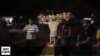nsui effigy-of-modi-shah-burnt-at-jnu 