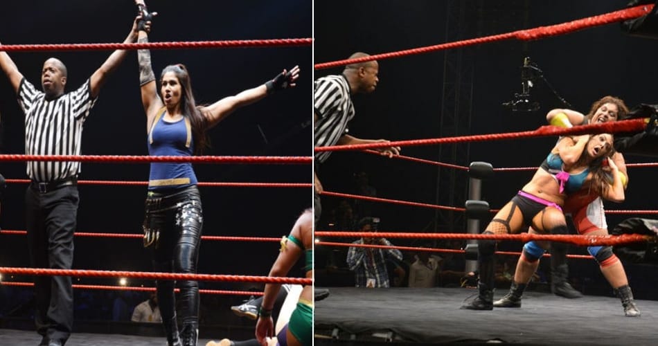 indian wrestler kavita dalal wwe fight
