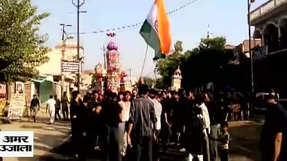 Hindustan Zindabad slogans on Muharram in Meerut