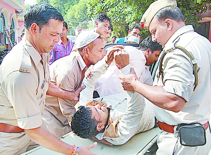Miscreants shot business