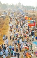 baba rajiuri mela, people gathring, pray, kaithal