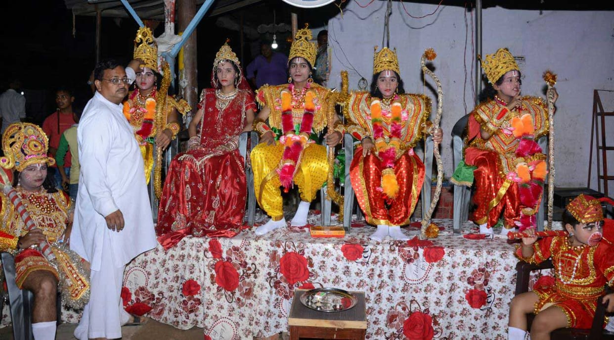 The coronation of Ram