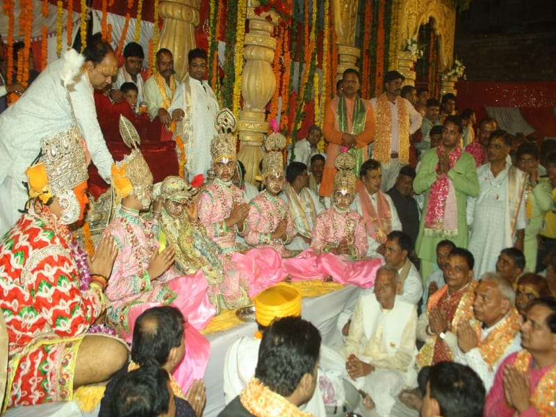 ram have been made king in mathura