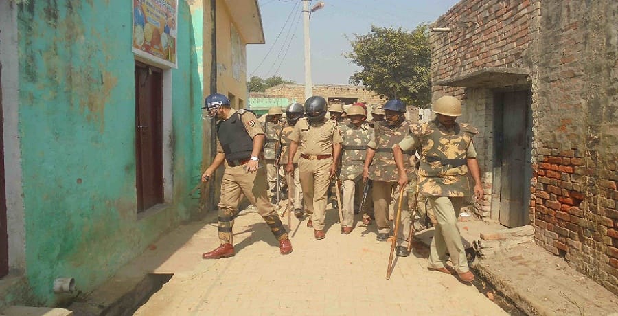 communal violence In the village of Moradabad
