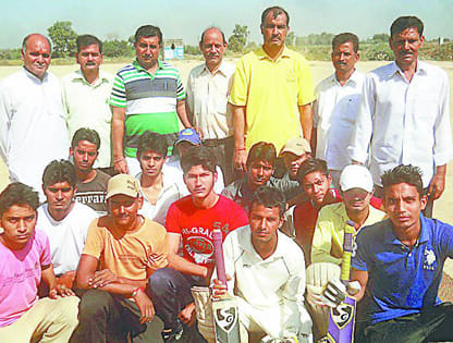 Under-19 regional cricket competition finalist teams from Rantoul and Kekdha