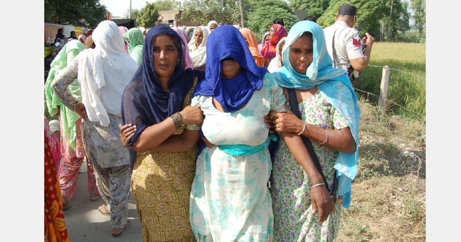 mansa youth murder ,sukhchain's funeral ,the mother cried bitterly